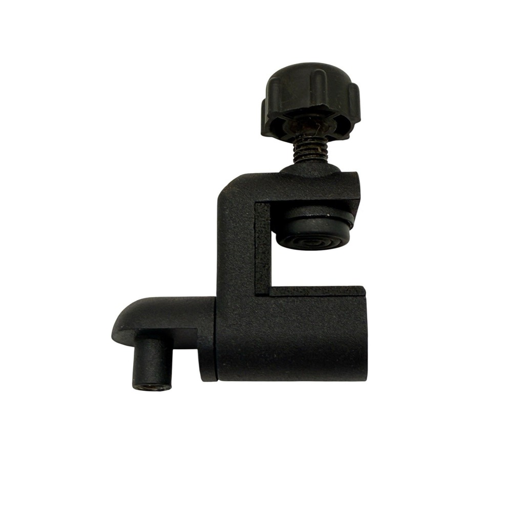 Adjustable Microphone Clamp Mount Desk C Clamp Swivel Mic Holder Black Never Use